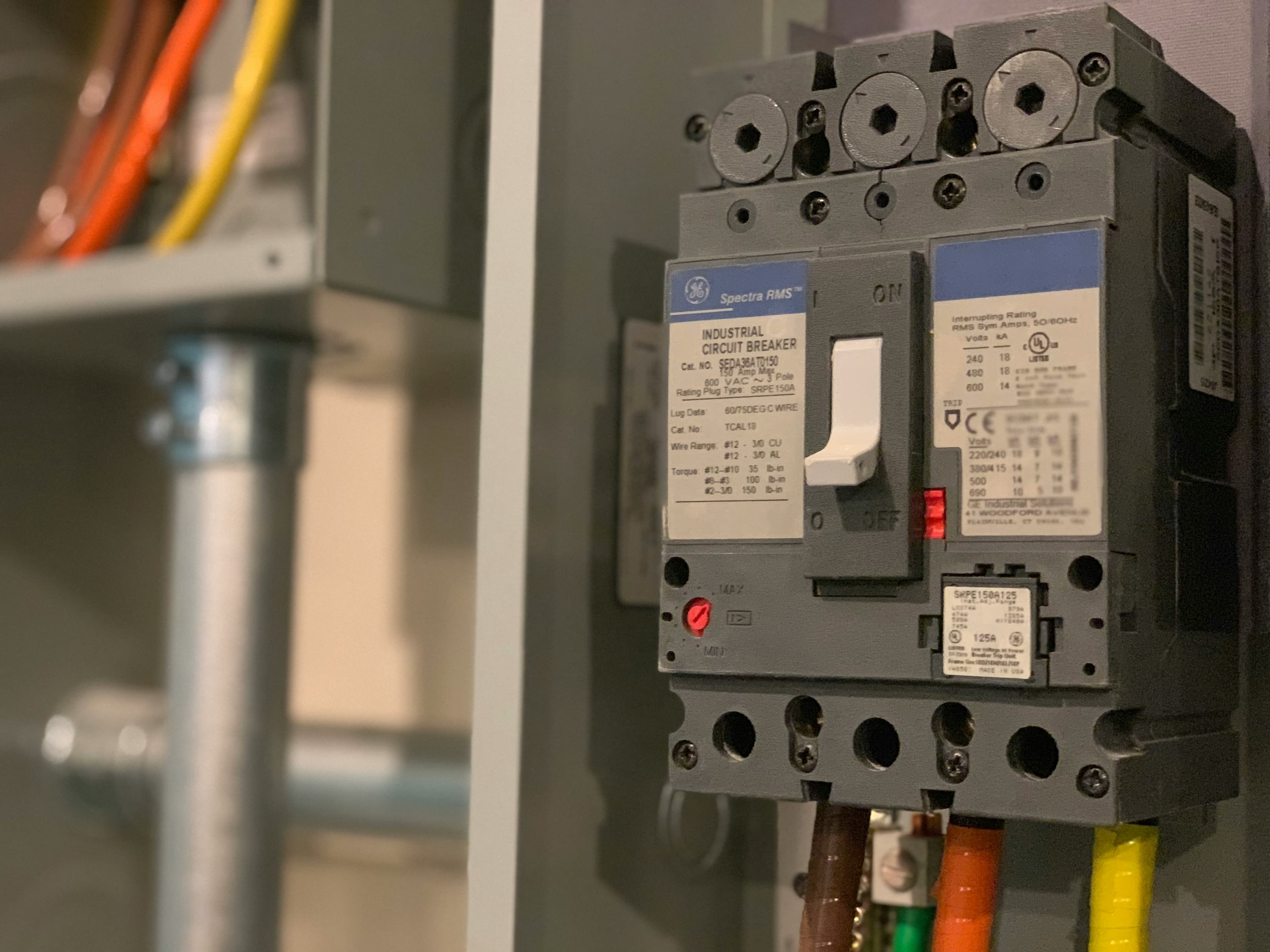 Licensed electrician performing outlet installation and panel upgrade work in Charlotte, NC