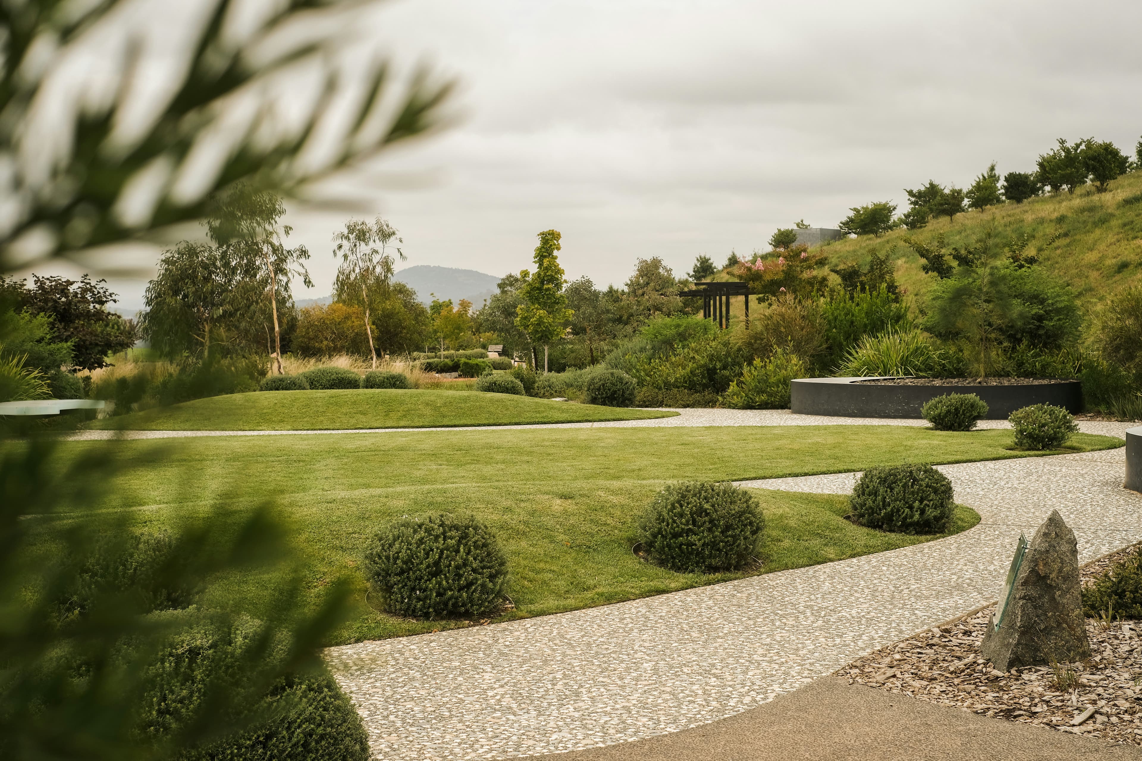 Professional landscaping and yard maintenance services including mulching and trimming in Charlotte, NC